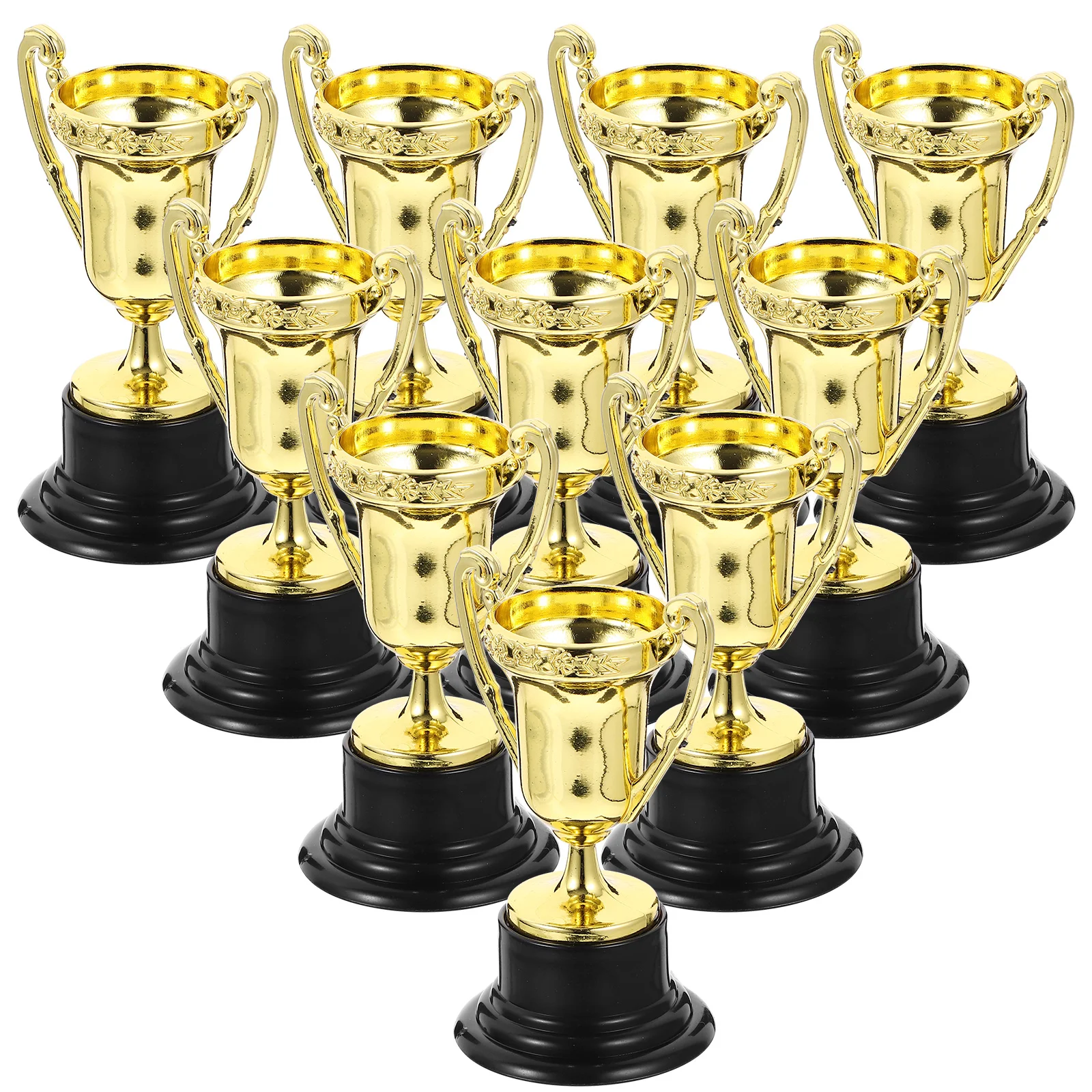 10 Pcs Children's Trophy Toys Kids Award Reward Plastic Prize Mini Model Cup Small Creative