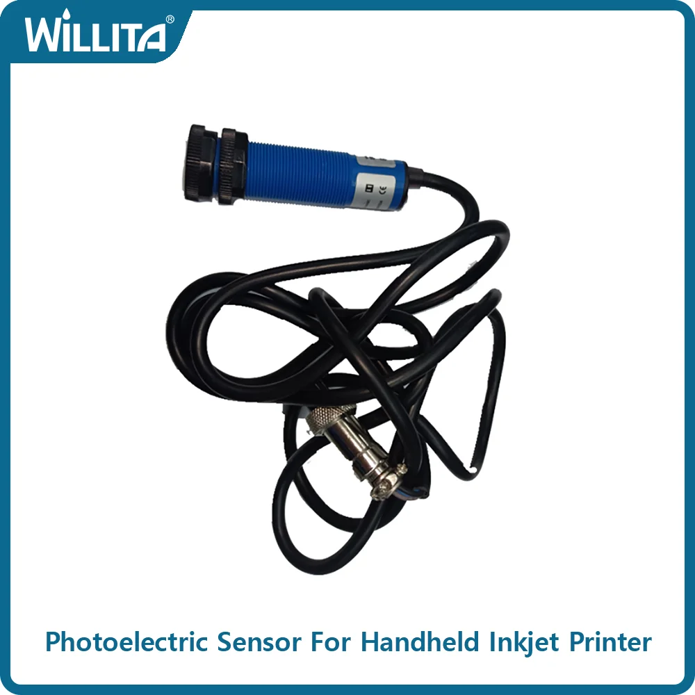 Codificador Síncrono Industrial e Sensor Fotoelétrico Jato de Tinta Online Impressora Tij Sincronizador para Linha de Produção de Correia