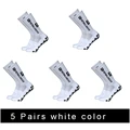 5 Pairs white