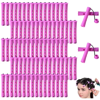 10pcs Hair Curlers Perm Rods