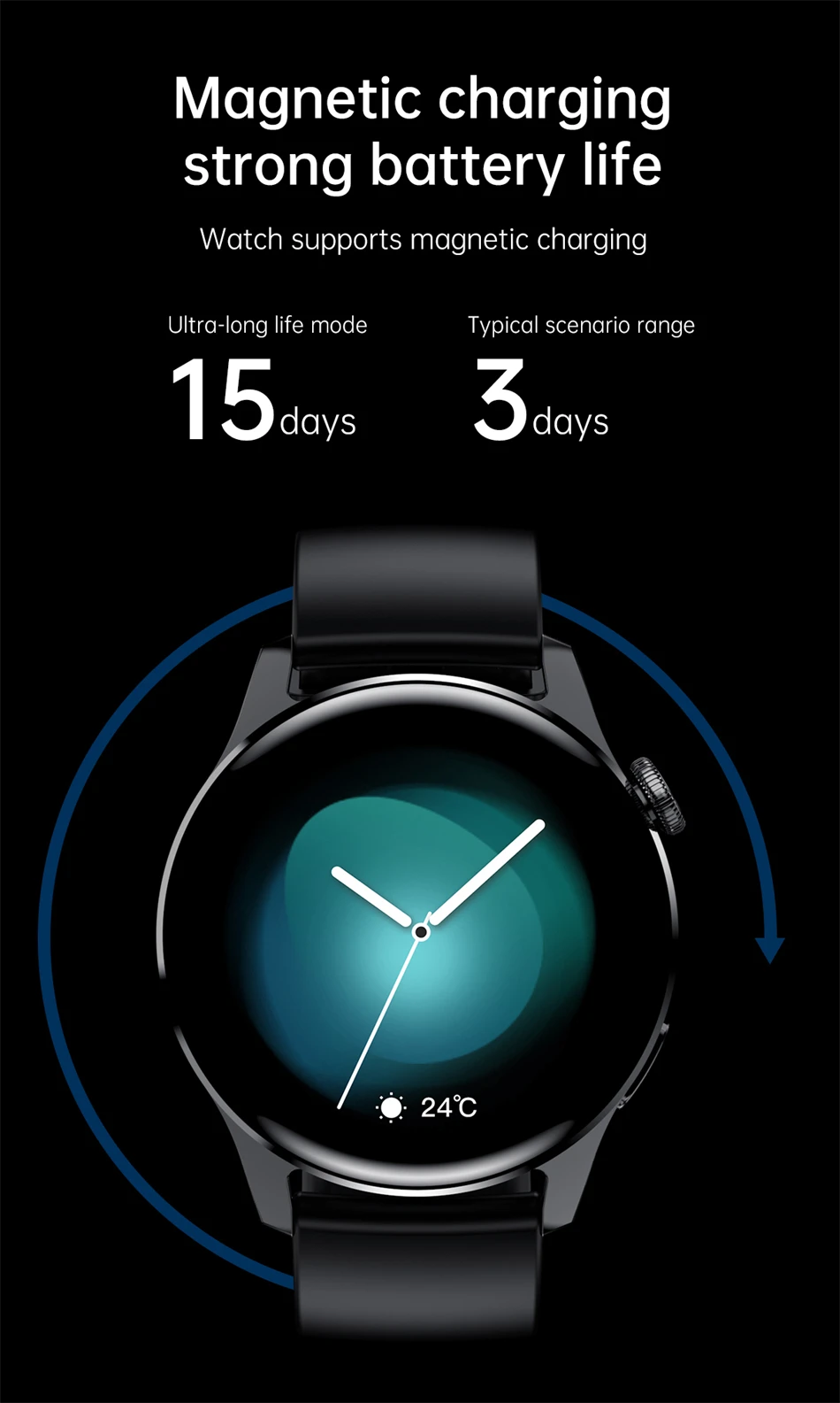 2022 New Bluetooth Call Smart watch Men Full touch Screen Sports fitness watch Bluetooth is Suitable For Android ios Smartwatch