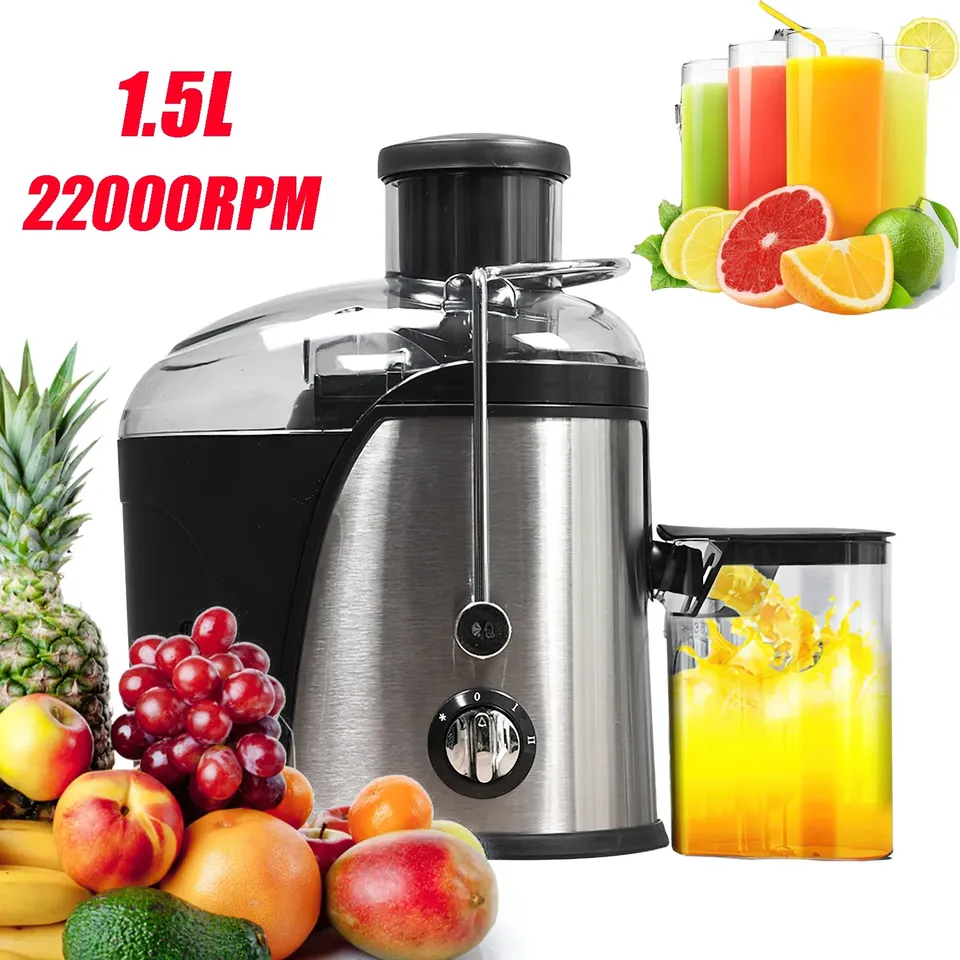 Stainless Steel Fruit Vegetable Centrifugal Juice Extractor Automatic Pulp Ejection High Juice Yield Fruits Juice Extractor