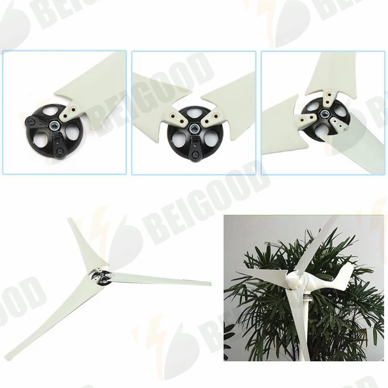 Wind Generator Wind Turbine Blades Generator Blades 530MM 550mm 580mm-900mm Outdoor Home Solar
