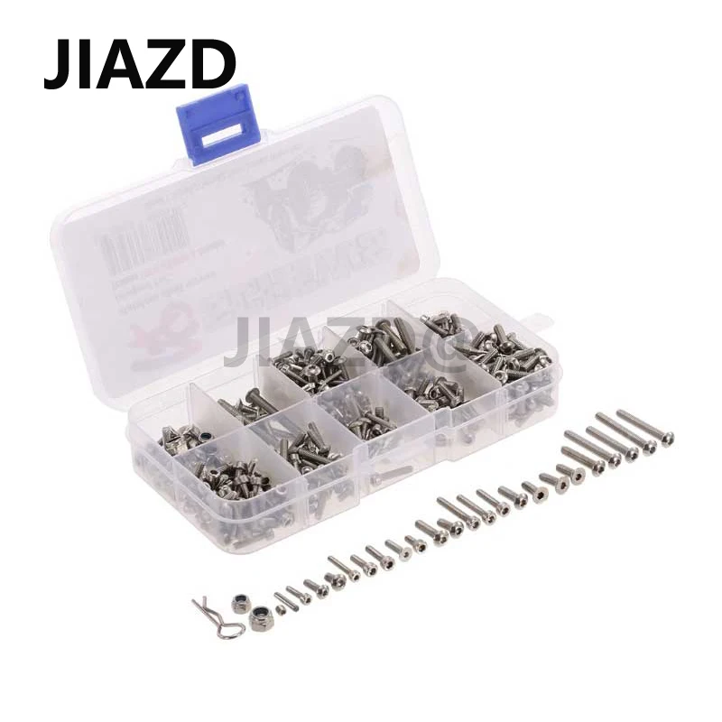 

FORD Bronco RC Car Screw Stainless Steel Screws Box Repair Tool Kit for TRX4 Accessories F45