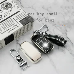 TPU Car Smart Key Case Cover Shell Fob for Mercedes Benz A C E S GLC GLE GLS CLA Class W205 W213 W177 X167 W222 G63