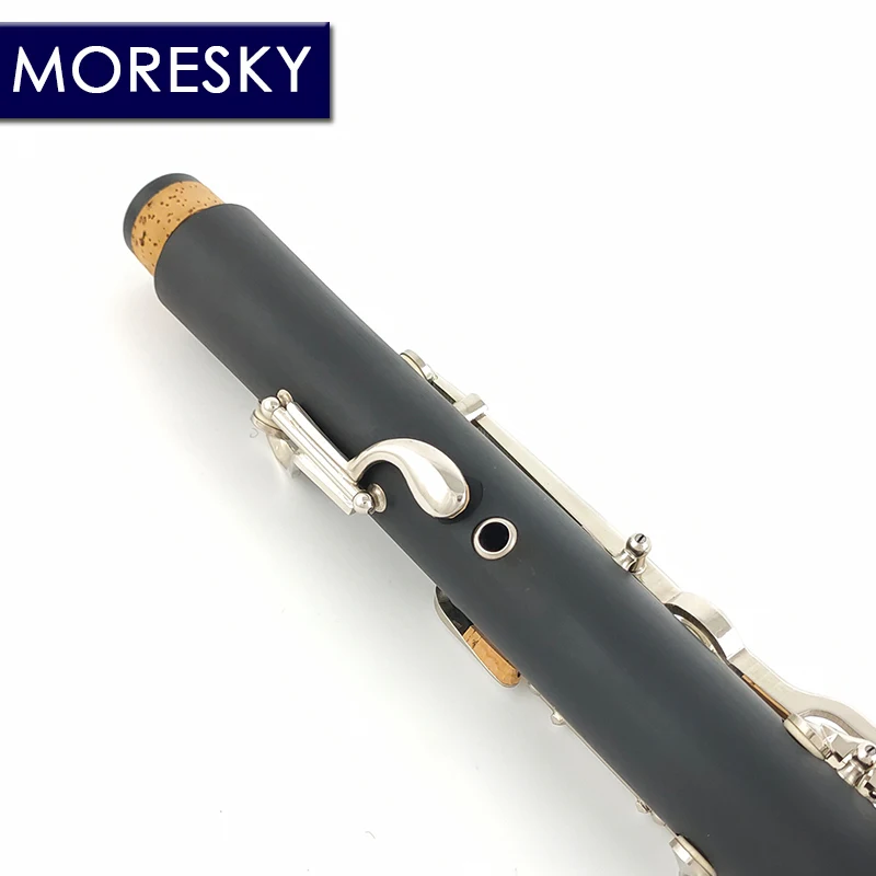 MORESKY-Oehler System Clarinet, A Tune Ebonite, Hard Rubber, 18Keys, E811