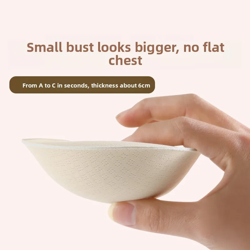 Cosplay False Breast Pad Bra Sports Casual Sle Pure Color Nylon Material Full Cup No Steel Ring Fixed Double oulder Strap