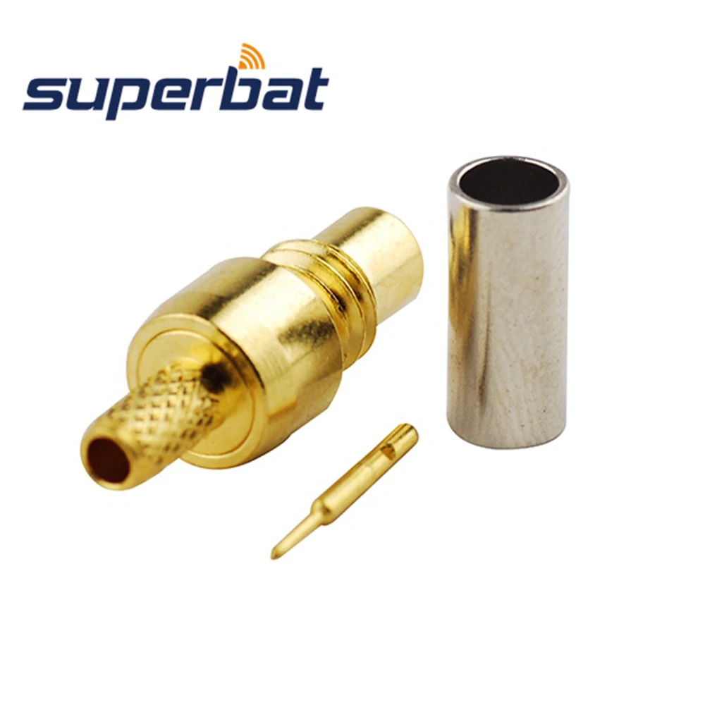 Crimp RF Coaxial Connectors for LMR100 RG316 Cable