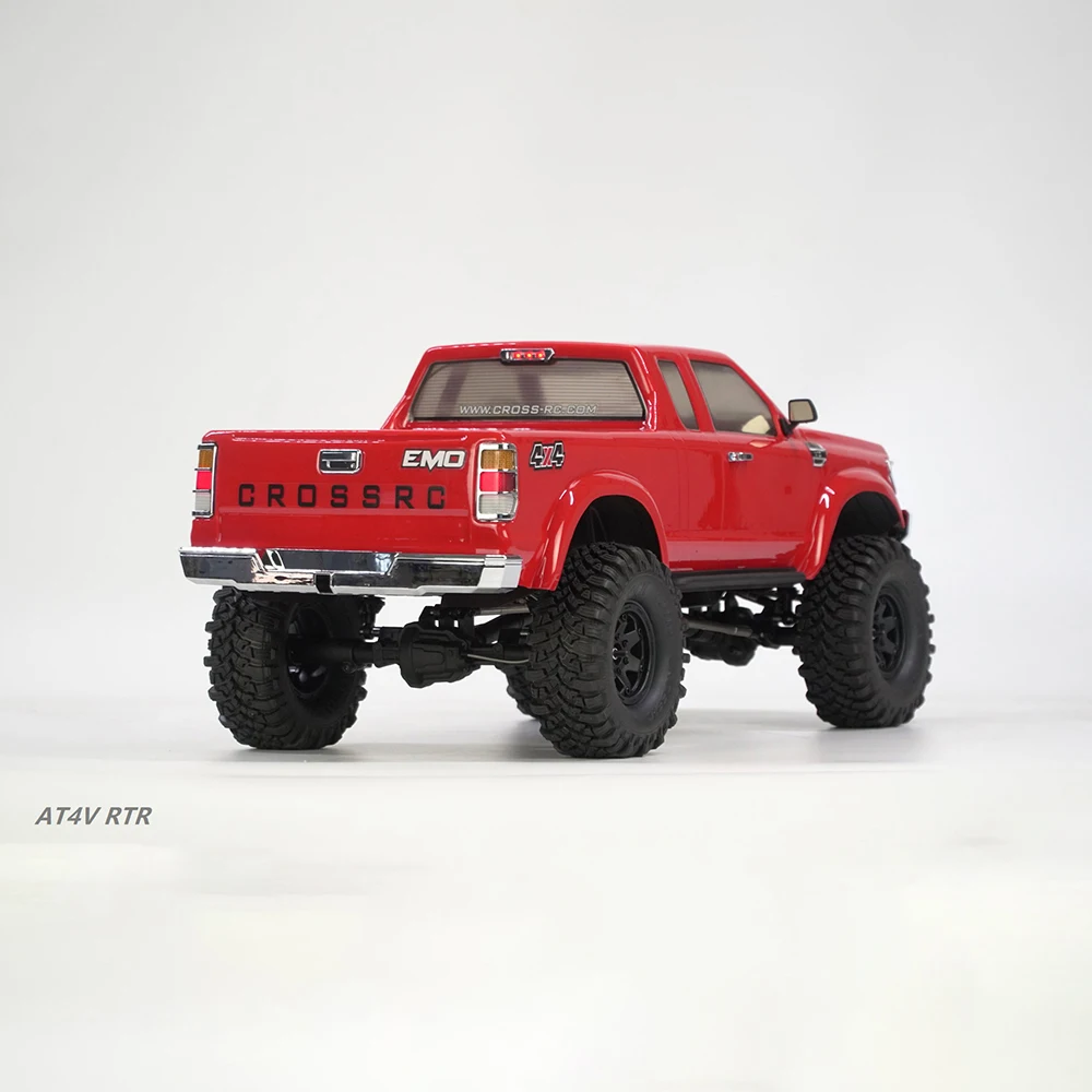 CROSSRC 1/10  RC AT4V 4x4 RC Crawler Car Electric Off-road Vehicle Assembled Painted TH21782-SMT6 3