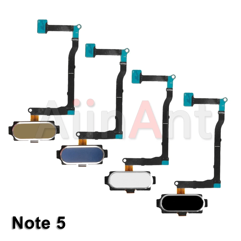 Aiinant Home Button Touch ID Fingerprint Sensor Flex Cable For