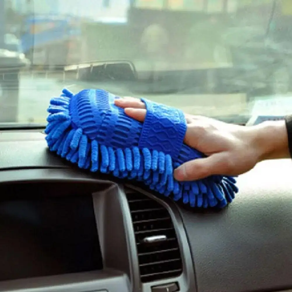 Car Cleaning Sponge Car Wash Care Washing Brush Pad Cleaning Microfiber Polishing Dusting Scratch-free Washing Cars Floors N EW