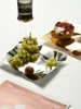 iEvaTEAGG Wave Shape Tray Silver Stainless Steel Storage Plate Gold Entrance Key Container Nordic Snack Dish Decorative trays 2