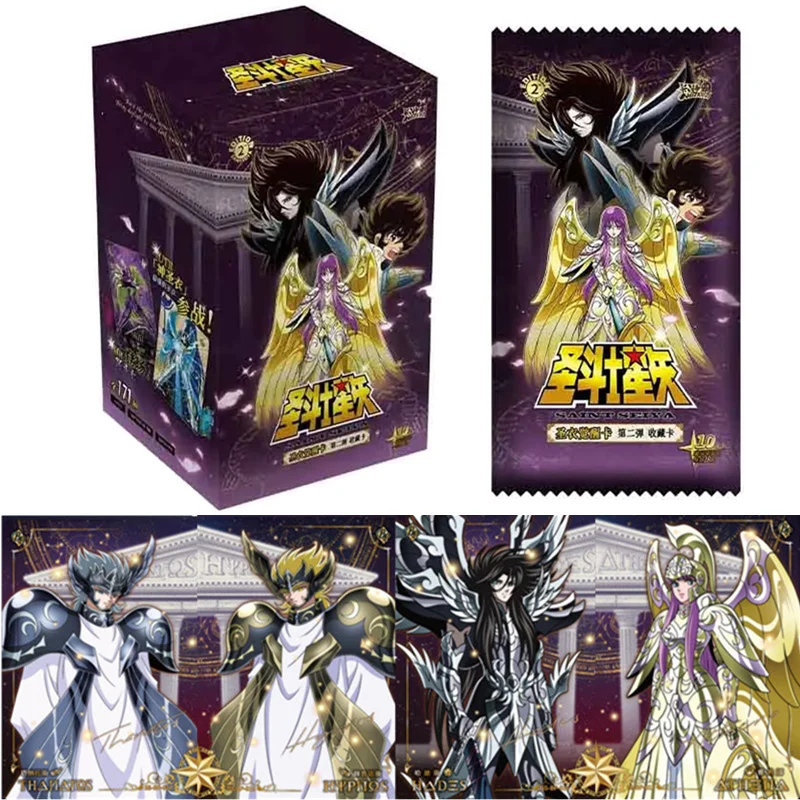 

New KAYOU Saint Seiya Card Saint Cloth Awakening Cards Pluto Chapter Limited BP Saori Kido SE Athena Cards Gold Collection Card