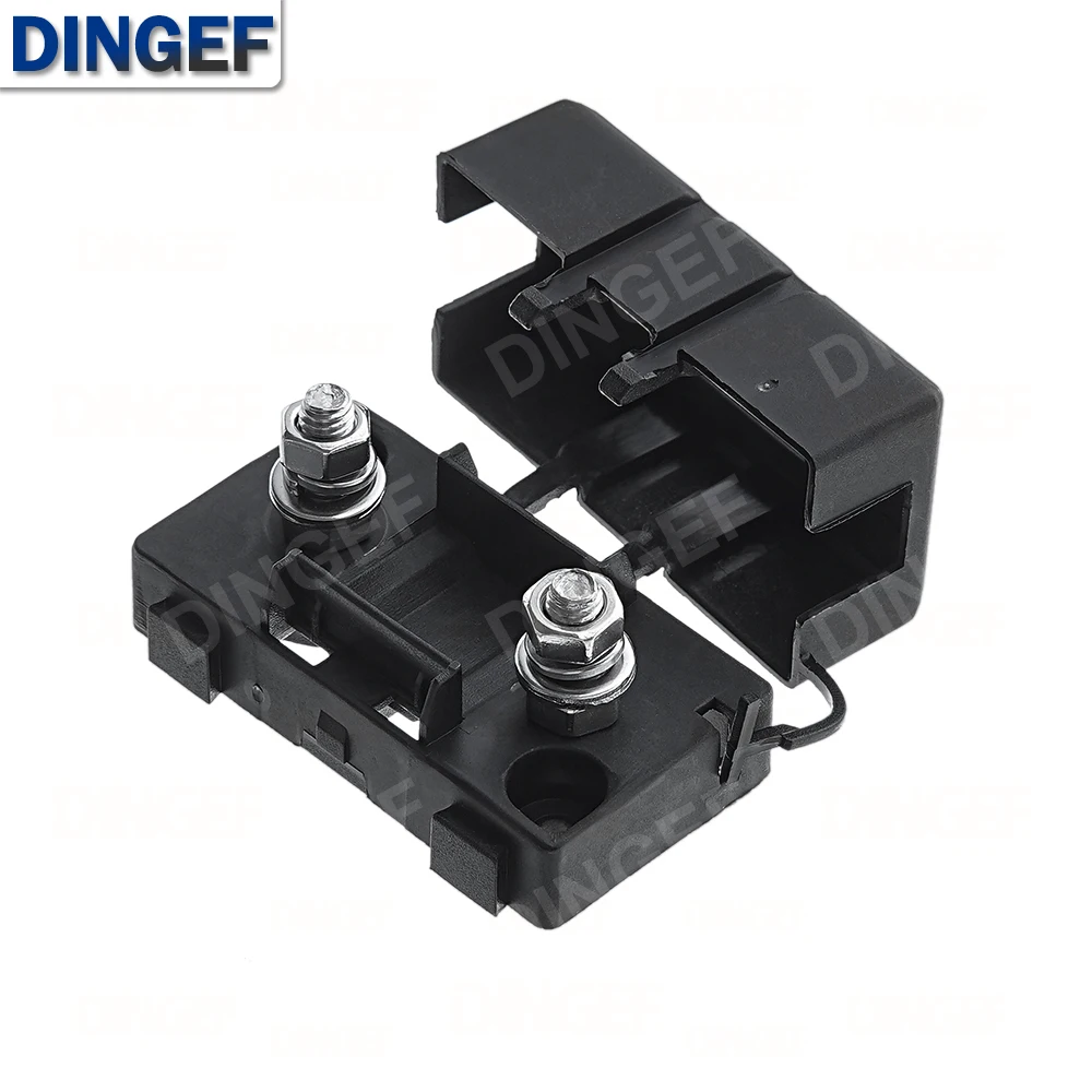 ANS Trumpet Fork Plug Fuse 32V 40A 50A 60A 70A 80A 100A 125A 150A 200A Bolt Fixed Insurance Film ANS-8 Safety Plate Base 1Set