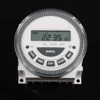 1PC TM619 1NO1NC Digital 7 Days Weekly Programmable AC220V230V240V Timer Switch Time Relay Power Timer controller LCD 16A ON/OFF 2