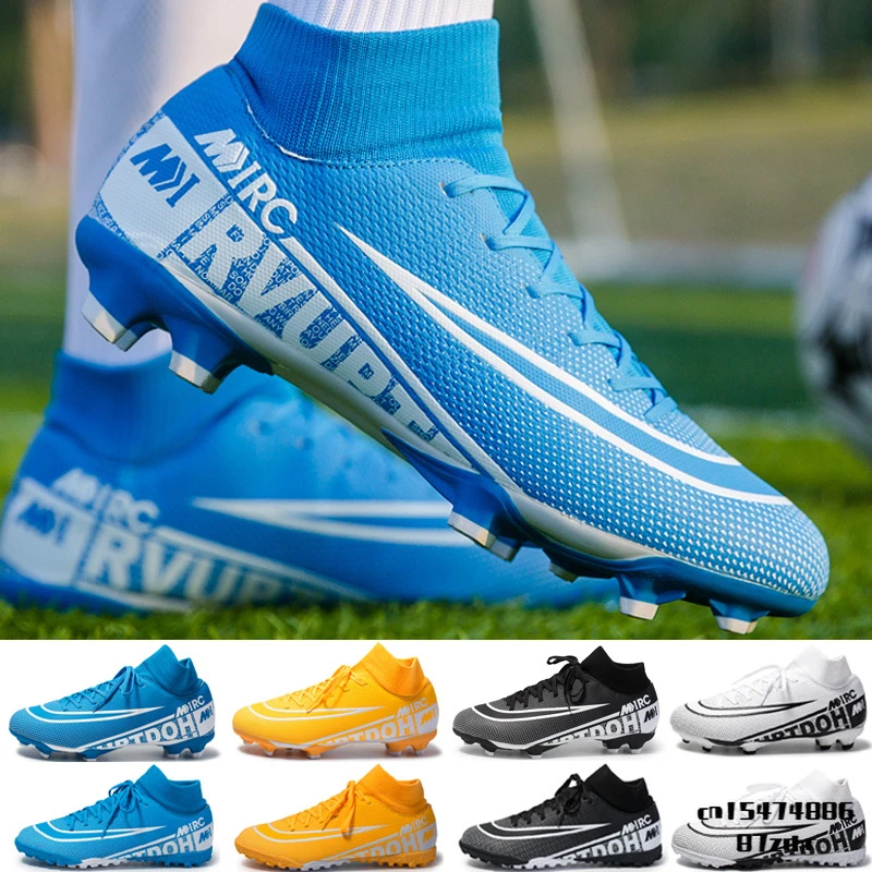 Zapatos de fútbol con tacos para niños, zapatillas de fútbol alta calidad, transpirables, de Artificial, 10, 5 pulgadas|Calzado de fútbol| AliExpress