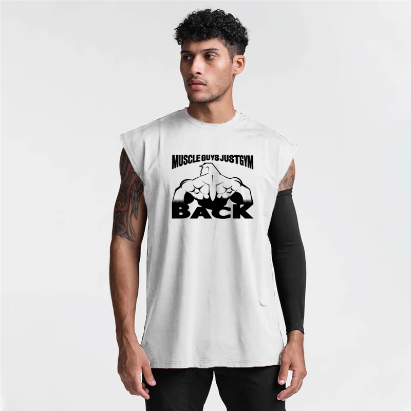 Mens Bodybuilding Loose Sleeveless Shirt Summer Quick Dry Gym Vest Fitness Clothing Workout Tank Tops Mesh Muscle Undershirt