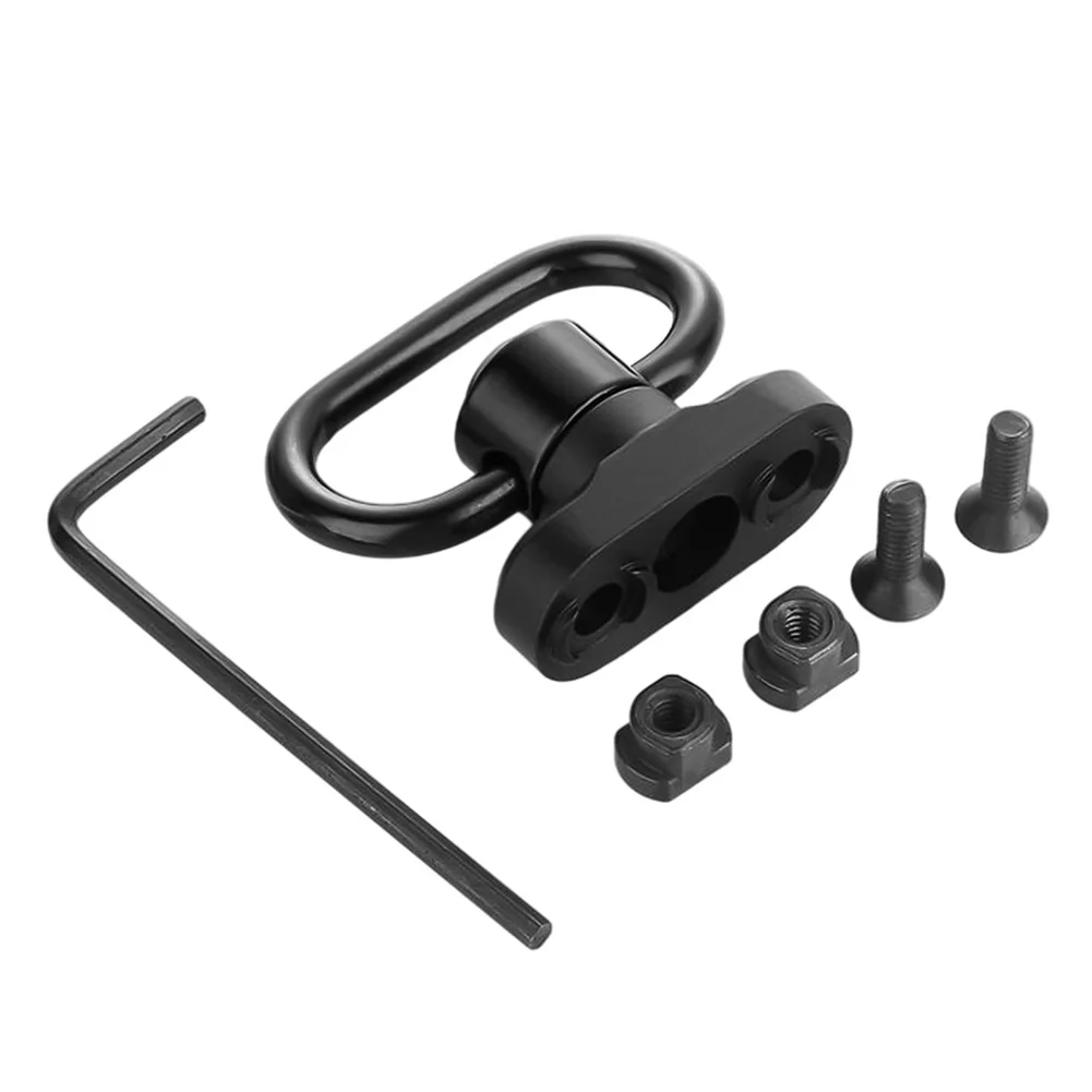 Sling Swivel Mount Sling Swivel Adapter Tactical Sling Adapter Sling Adapter Sling Attachment Adapter 1.25&rdquo; QD for Two Point Sling 360&deg;Rotatable Easy to Mount QD