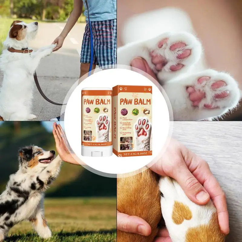 Dog Paw Allergy Relief Dog Skin Soother Moisturising Paw Pad Balm Natural Skin Soother Dogs Lotion Balm For Cats