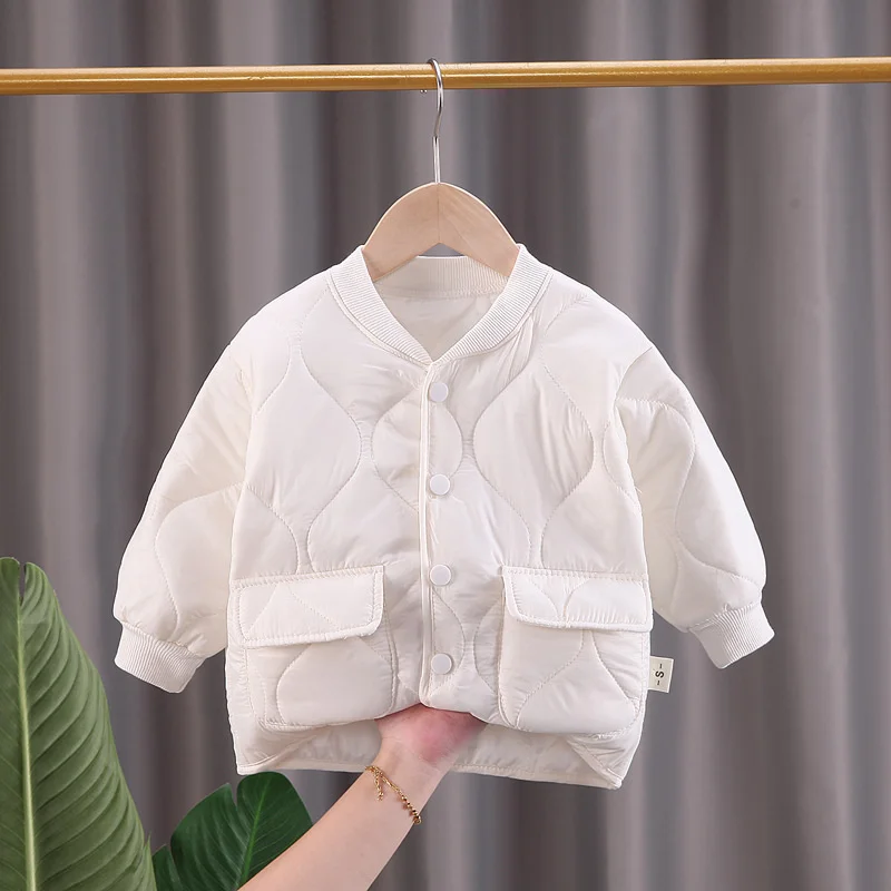 Baby Boys Girls Casual Cotton Coat - Autumn Winter Toddler Jacket