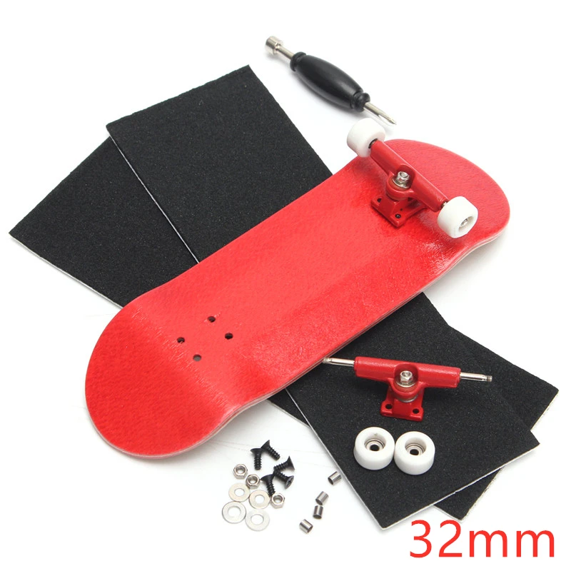 Mini Skate De Dedo De Madeira Profissional C/ Chave 2 Unidad - R$ 99,9