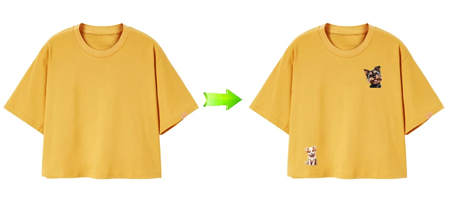 Description Picture 5 of item9pcs/set Cartoon Dogs Patch For Clothes T-Shirt Jeans Stickers Diy Hoodies Heat Press Appliqued Animal Patches