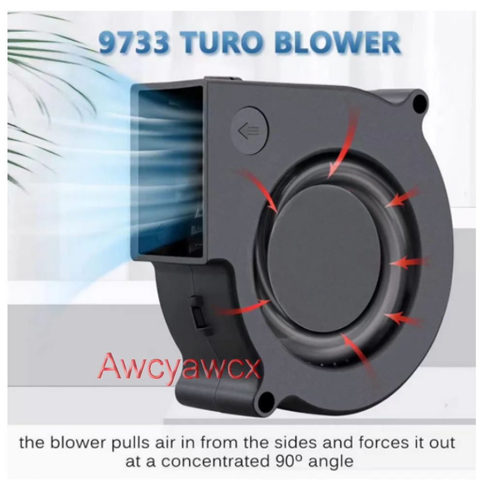 Portable BBQ Blower Fan For kalan 9733 DC 12V 2.7A power 7000R/Min Air Turbo With Variable Speed Controller bbq blower fan
