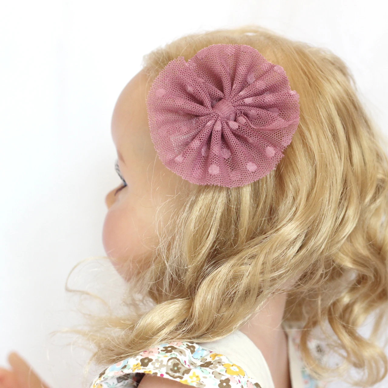 Chiffon Flower Hair Clip for Girls Hair Accessories Children Mesh Flowers Hairpin Kids Headwear Barrettes Accessories In Girls