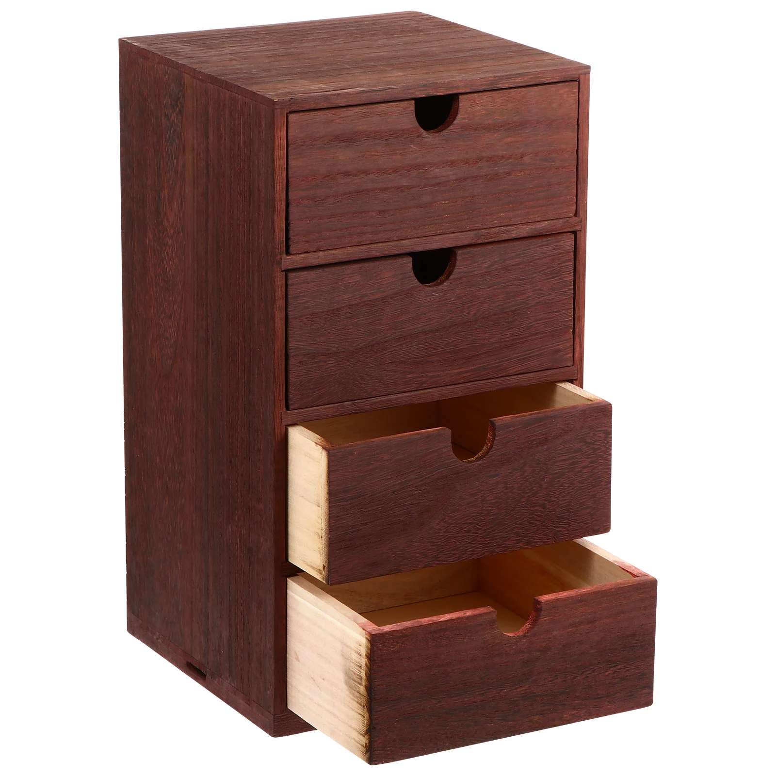 Wooden Storage Box Desktop Drawer Organizer Wood Outdoor Bins Crates Tabletop Cabinet Desk Mini Dresser Cube Boxes Drawers wooden base wood basic frame adjustable indicator combined letter cube pricing price tag