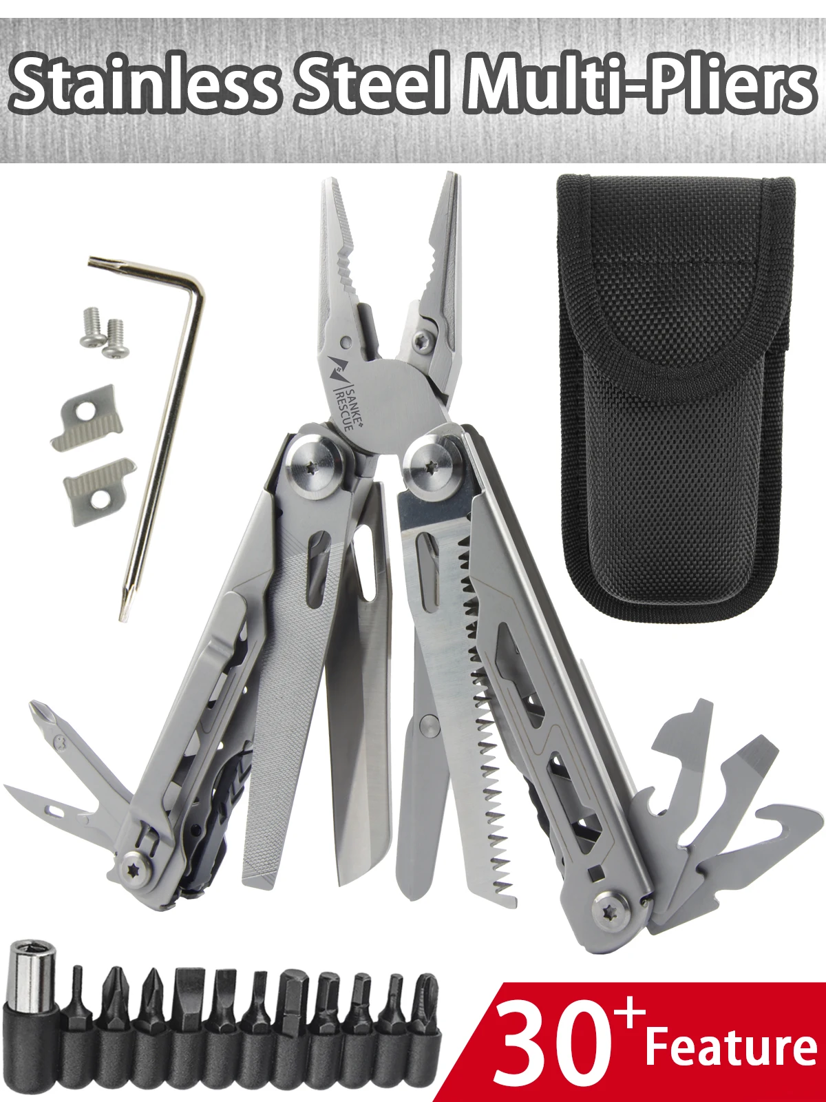 Hand Tools Multitool Knipex Pliers Screwdriver Electrician Multitool - Image 6