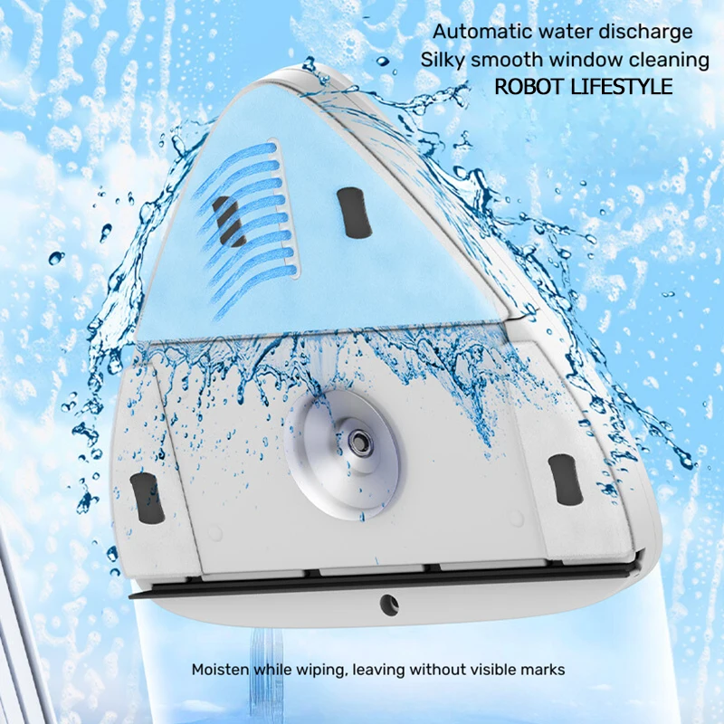 Magnetic Window Double-sided Glass Cleaner Household Cleaner Special Anti Fall Class 3-35mm Adjustable Window Clean Tool 4