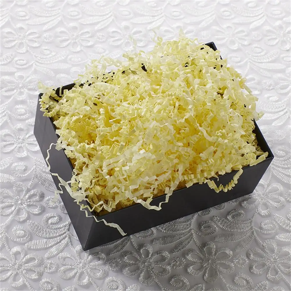 Festive Raffia Decoration Eco-Friendly Decorative Excellent Gift Box Filling Material Raffia Shredded Paper