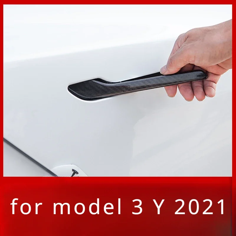 

4 шт./набор, защитные накладки на дверную ручку Tesla Model 3 2023