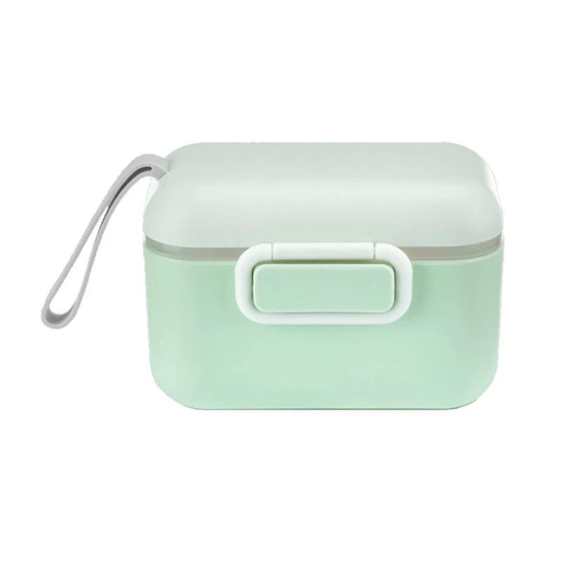

Baby Formula Dispenser with 400ml/800ml Milk Powder Storage Box Infant Essential Cereal Toddle Snacks Container for Travel