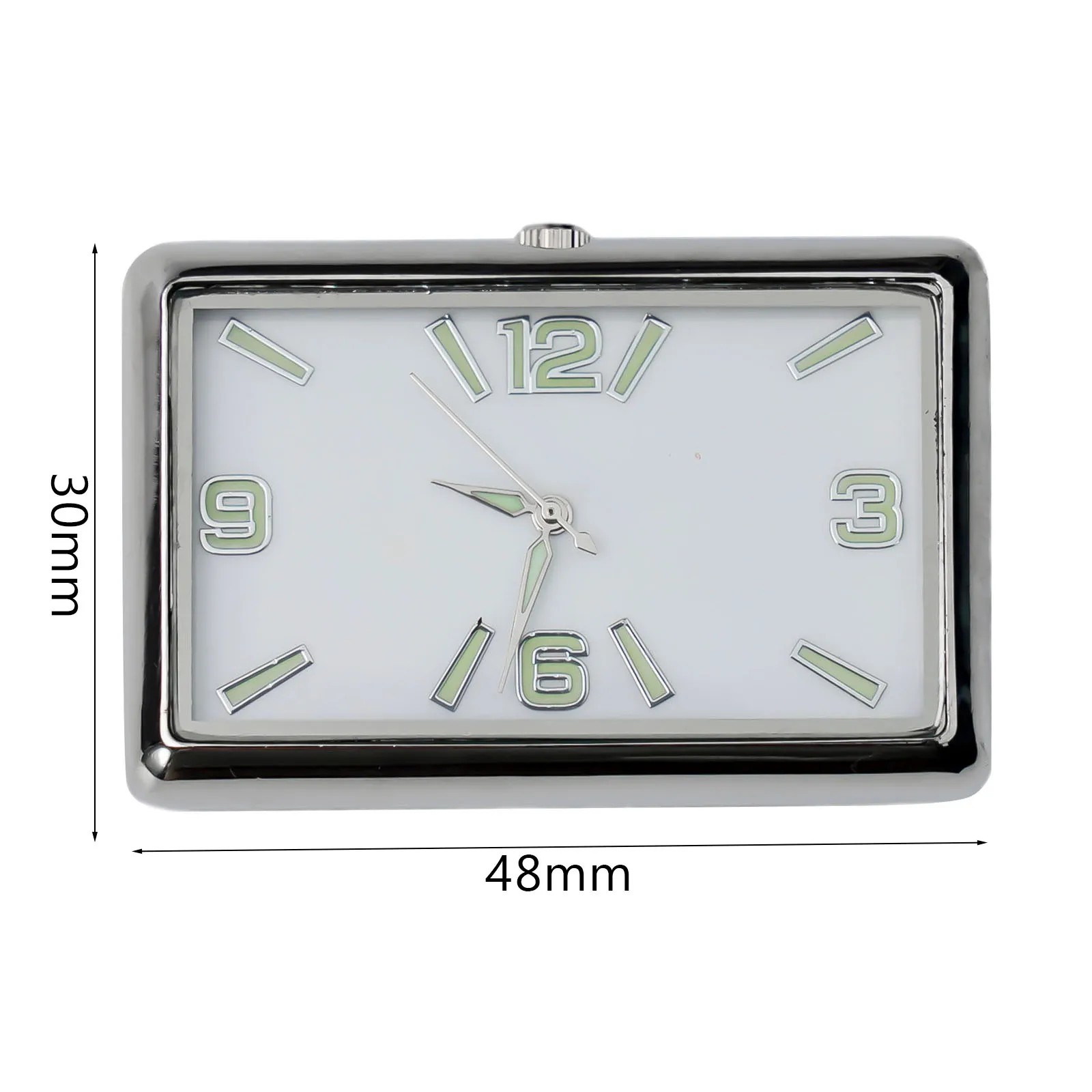 

1pcs Car Digital Instrument Clockcar Dashboard Luminous Watch Car Air Outlet Vertical 1.35 X2.1 X0.98 Horizontal 2.1x1.35 X0.92i