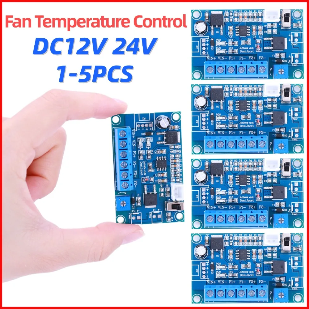 Controller Pwm Dc 12v 3a Controller Termostato PWM DC 12V 3A A 4 Fili Per Controllo Ventole PC O CPU - Nuovo E Pronto All'uso Termostato Caldaia Wifi