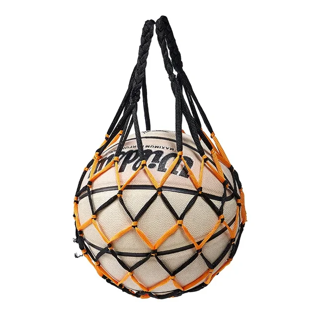 1PC Football Net Bag Nylon Bold Storage Bag Single Ball Carry Portable Equipment Outdoor Sports Soccer Basketball Volleyball Bag 5