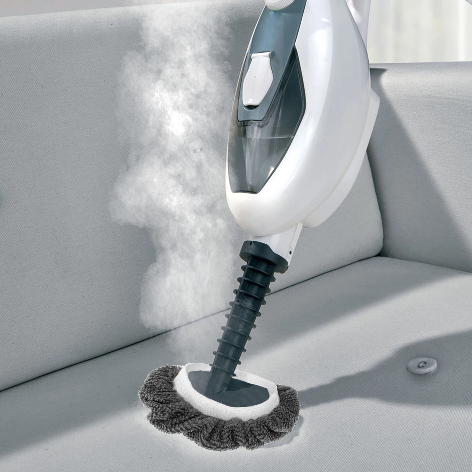 16Pcs Steam Mop Pads Microfibre Steam Cleaner Replacement Pads Reusable Steam Cloth Accessories Compatible with Multiple Mop