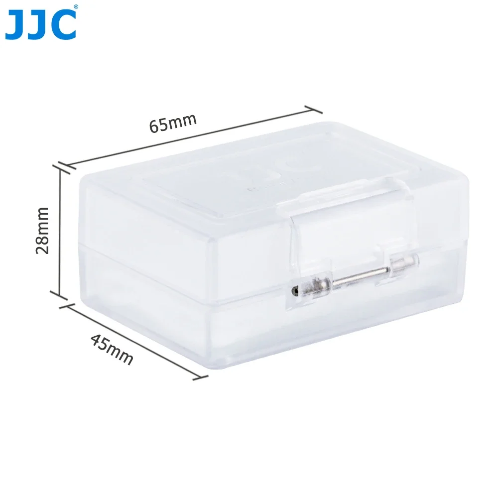 JJC 카메라 배터리 케이스 캐논 LP-E17 LP-E6 LP-E6N LP-E10 니콘 EN-EL15a EN-EL14 후지 NP-W126 NP-W126S NP-FW50 NP-FW100용