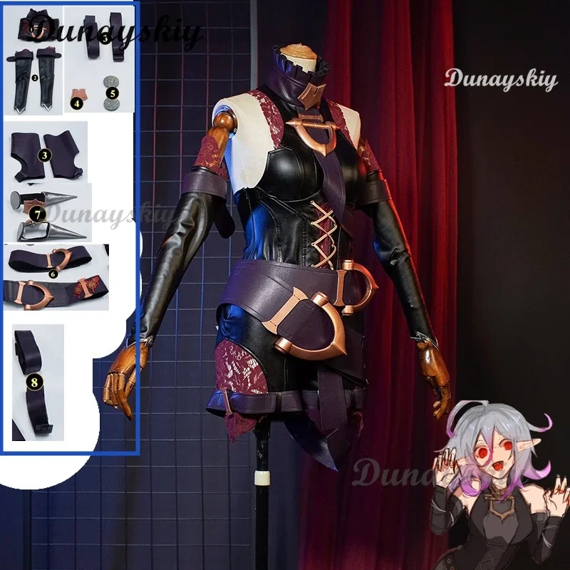 

Anime Briar Cosplay Costume League Of Legends Cosplay Game 2024 New Skin Briar Jumpsuits Role Playing Girls Halloween Party Gift