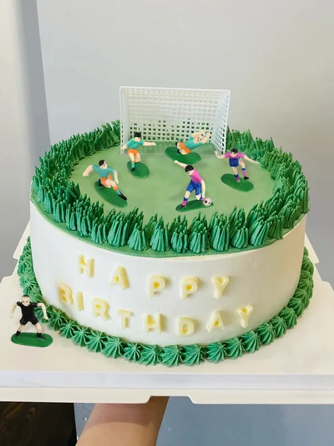 1 Conjunto De Futebol Jogo Bolo Topper Crianças Futebol Festa De Aniversário  Cupcake Topper Diy Cozimento Bolo Festa Decoração Abastecimento Crianças  Presente Favor - Utensílios Para Decoração De Bolo - AliExpress