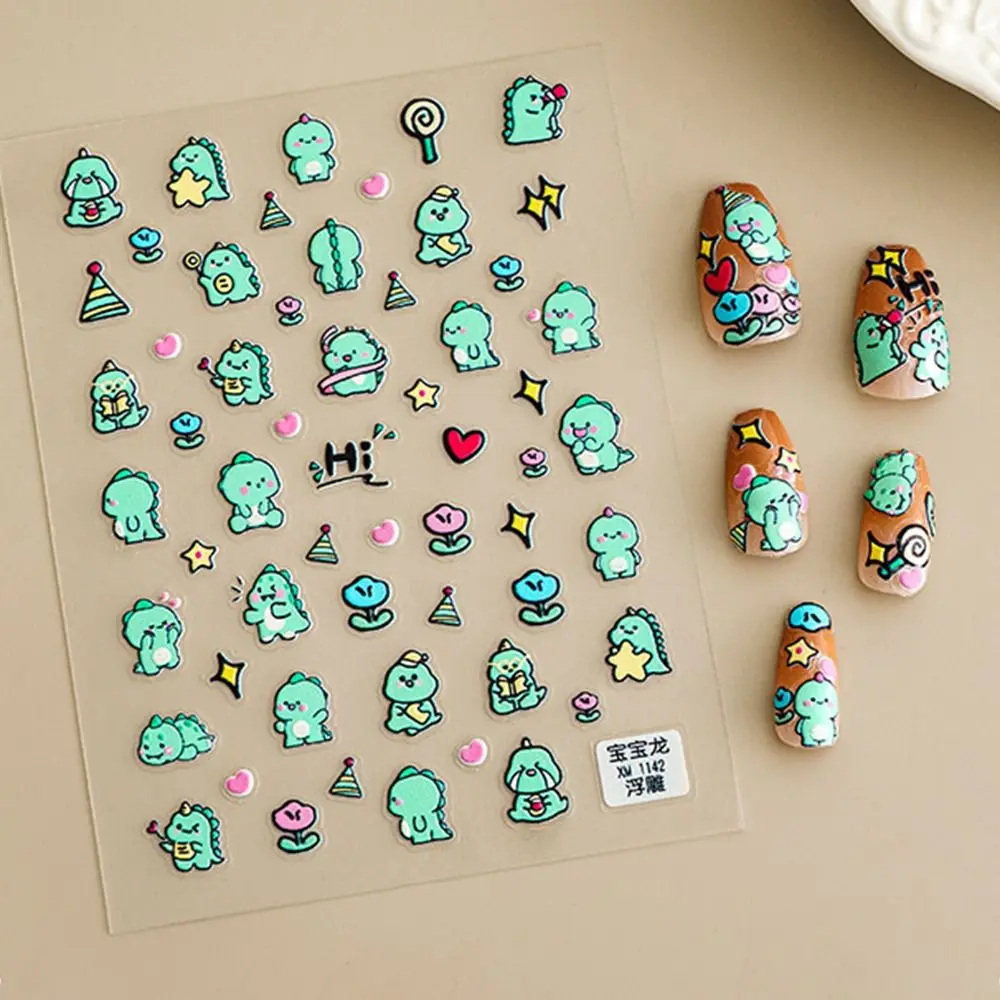 

Panda Nail Stickers Cute Cartoon Animal Nail Decals Bamboo Leaf Chinese Style Slider Manicure Foil Kawaii Accessories LEB5D-K251