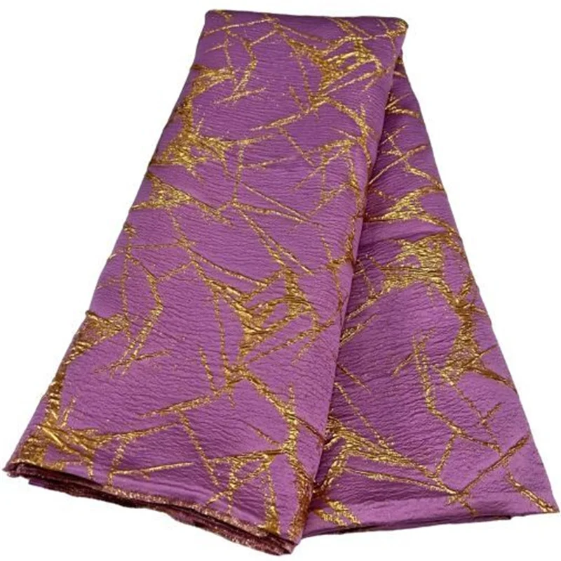 

Розовая жаккардовая кружевная ткань новейшего дизайна, французская кружевная ткань высокого качества, африканская нигерийская кружевная ткань для вечернего платья