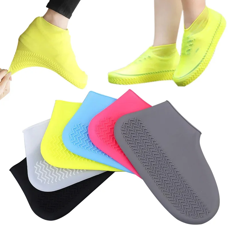 Waterproof Non-slip Silicone Shoe Covers for Rain and Outdoor Activities