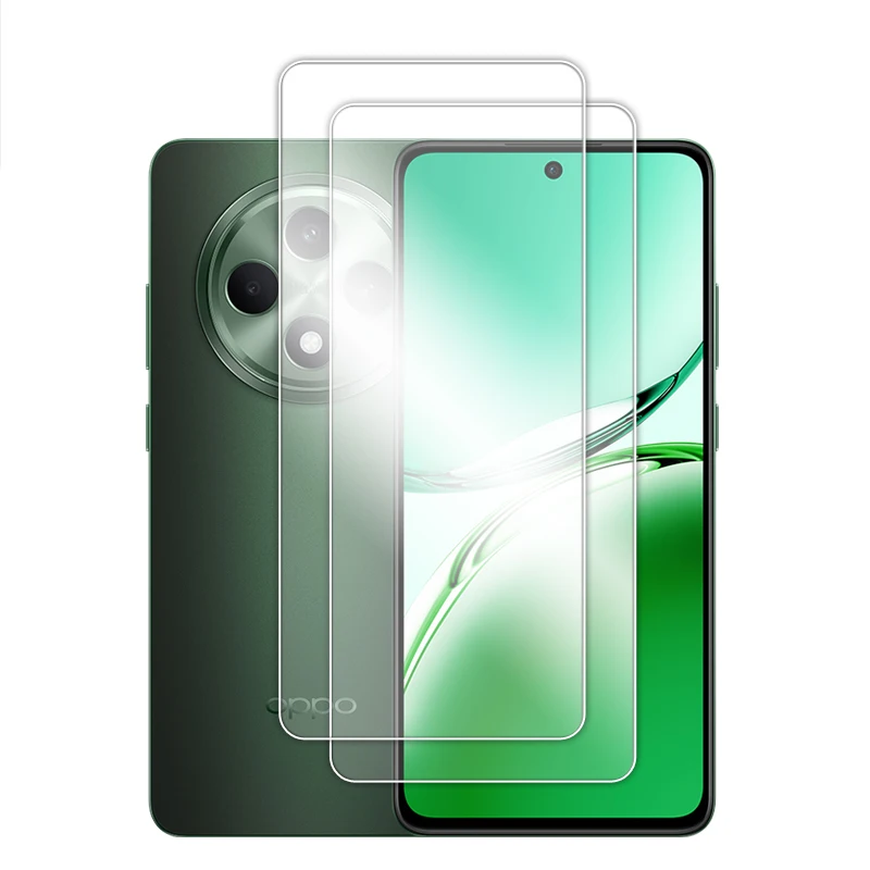 Oppo Reno12 Premium Transparent Screen and Lens Protector - 6.67 inch Tempered Glass