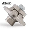 Z-LEAP B10 Vacuum Brazed Diamond Hand Profile Router Bit Full Bullnose Grinding Profiler Wheel For Granite Marble Stone