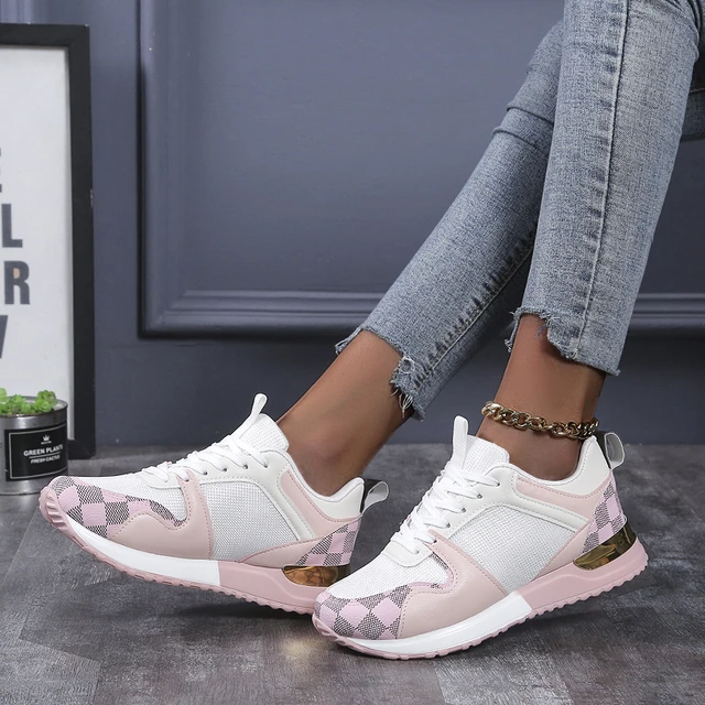 louis vuitton pink sneakers