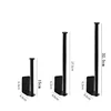 Stainless Steel Paper Towel Holder Self Adhesive Toilet Roll Paper Holder No Punching Kitchen Bathroom Lengthen Storage Rack 6