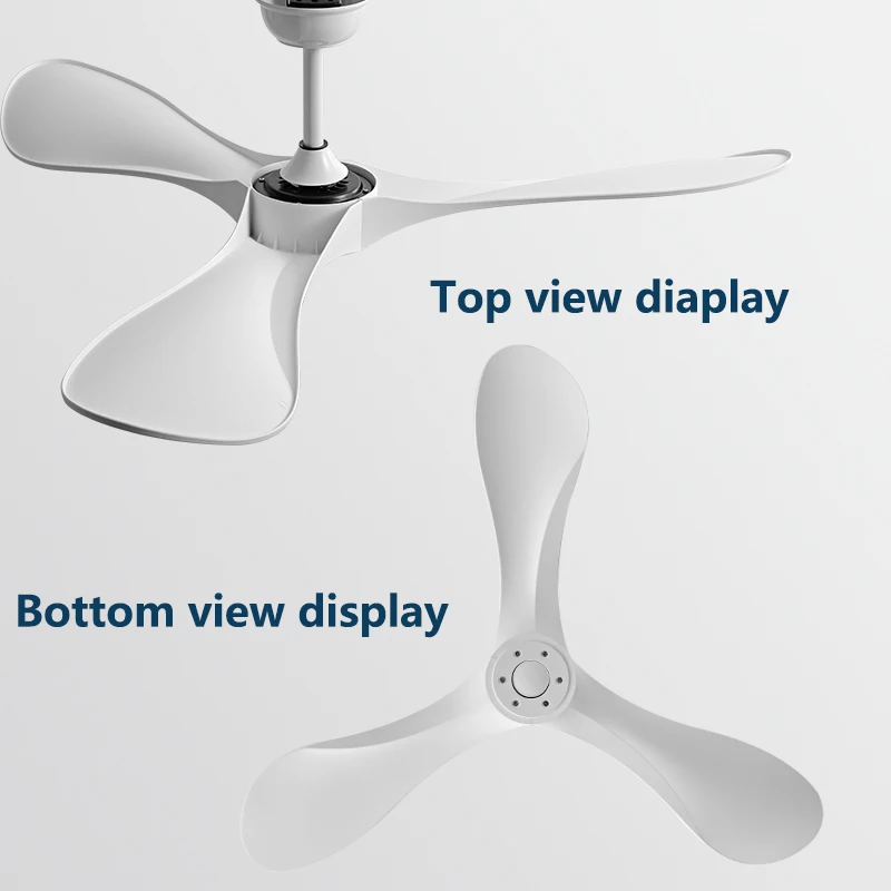 Electric Fan Ceiling Fan 52Inch 3 ABS Strong Blade DC 35W
