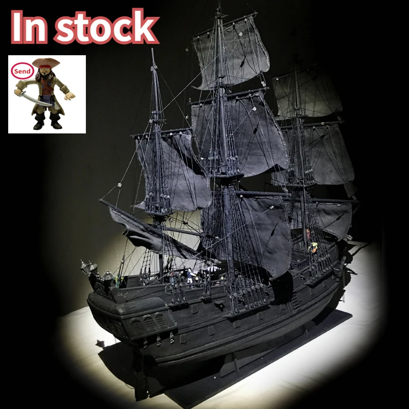 2022 Black Pearl Black Pearl Model Ship Material Model DIY Scene